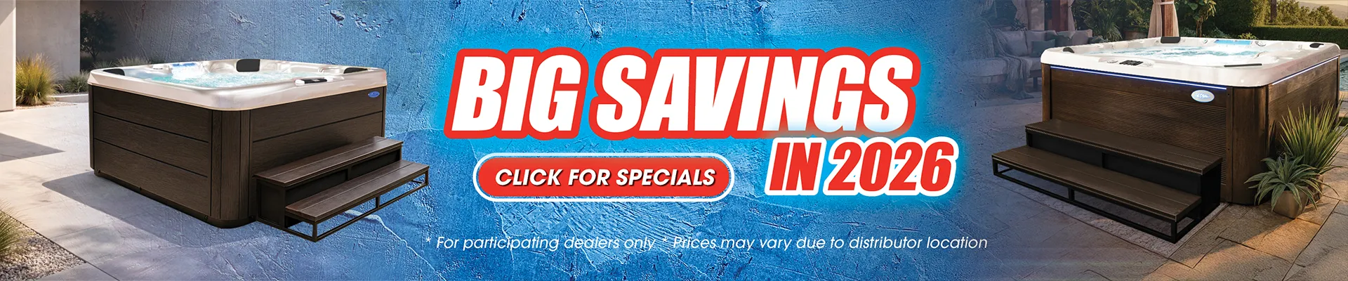 Calspas hot tub being used in a family setting - Huntersville