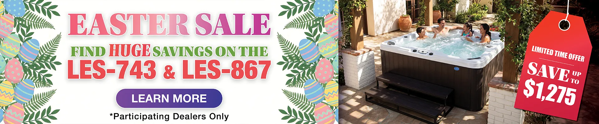 Calspas hot tub being used in a family setting - Huntersville