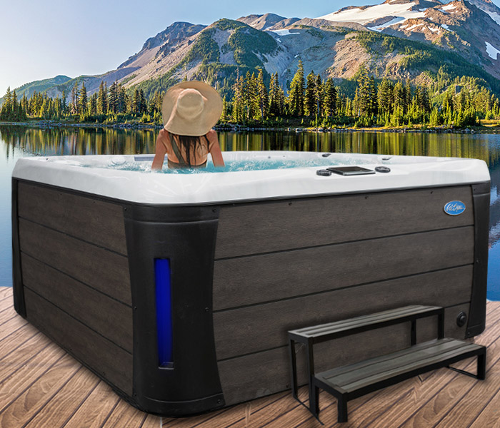 Calspas hot tub being used in a family setting - hot tubs spas for sale Huntersville